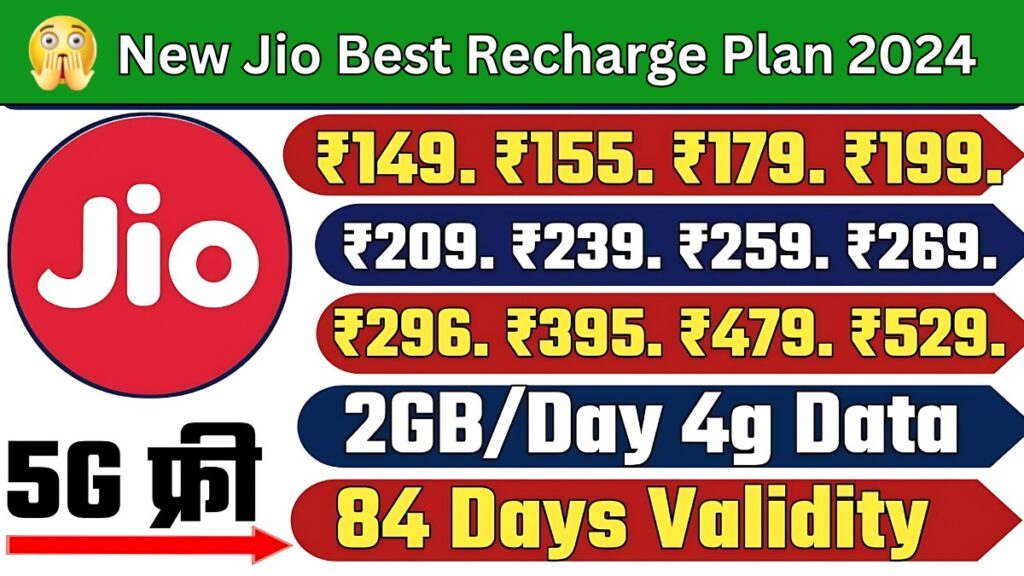 New Jio Best Recharge Plan