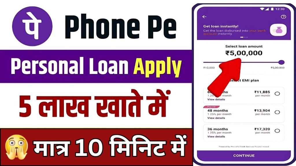 PhonePe Personal Loan Apply